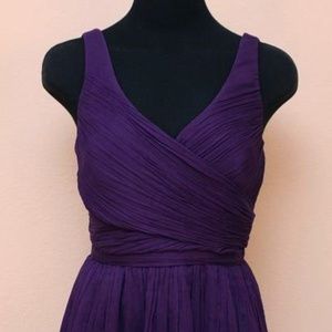 JCrew Heidi dress in silk chiffon size 10 petite